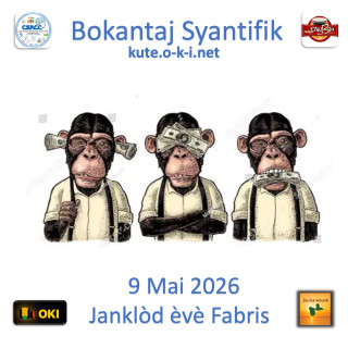 Bokantak siyantifik 9 Mai 2026