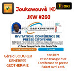 JKW N°260 Geothermie Karukéra et son triangle d'or