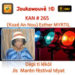Kozé an nou N°265 Esther Myrtil