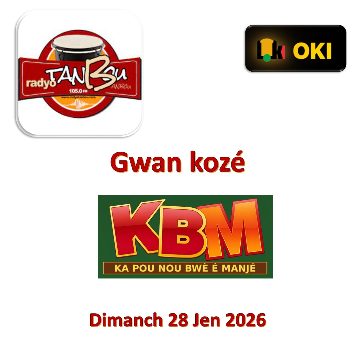 KBM sur RTB Gd kozé 280626 episode artwork