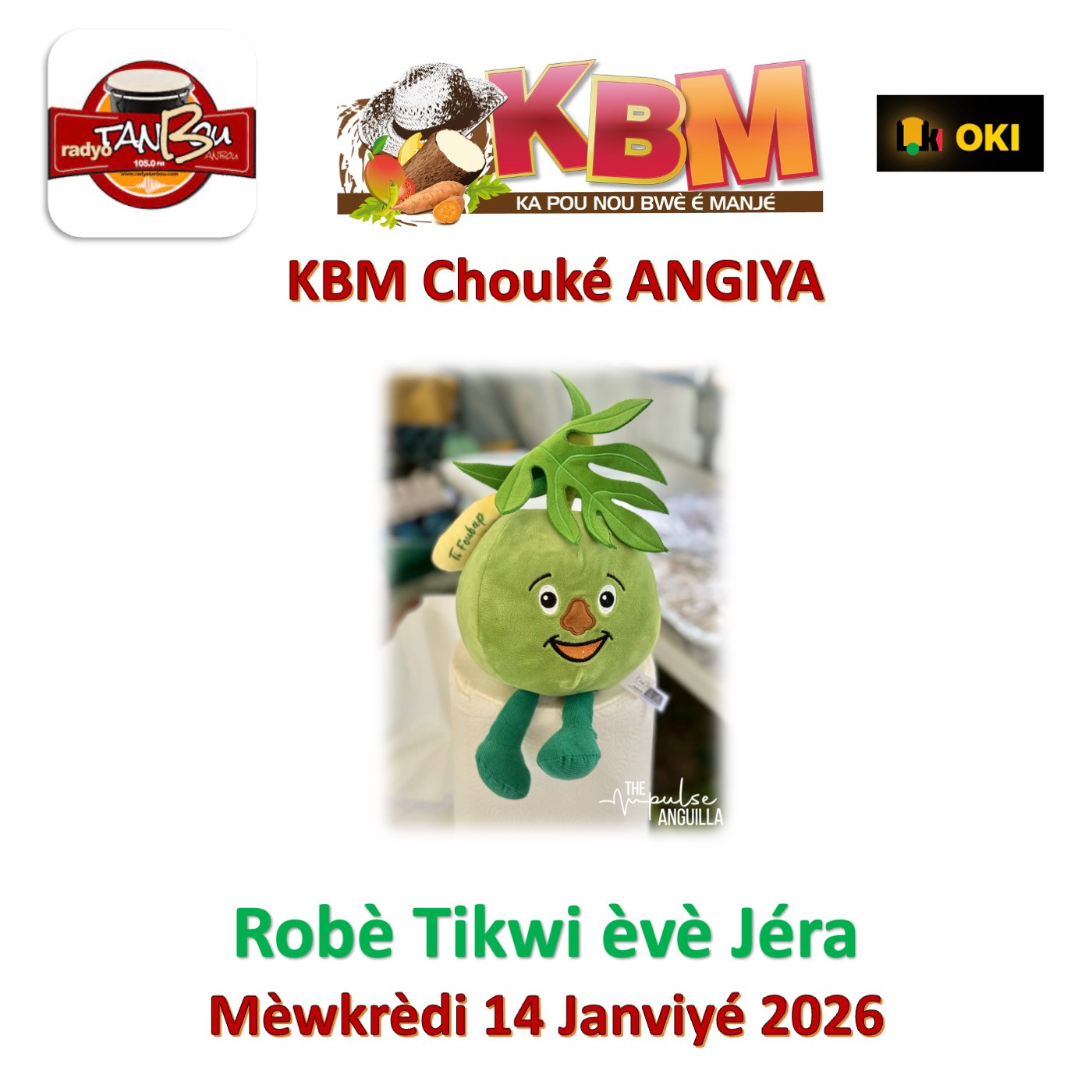 KBM Tikwi sur Radyotanbou retour Voyage Anguille 140126 episode artwork