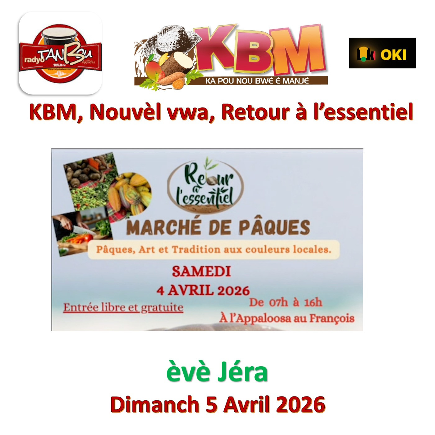 Marché de Pâques a Lapaloosa Martinique asi Radyo tanbou episode artwork